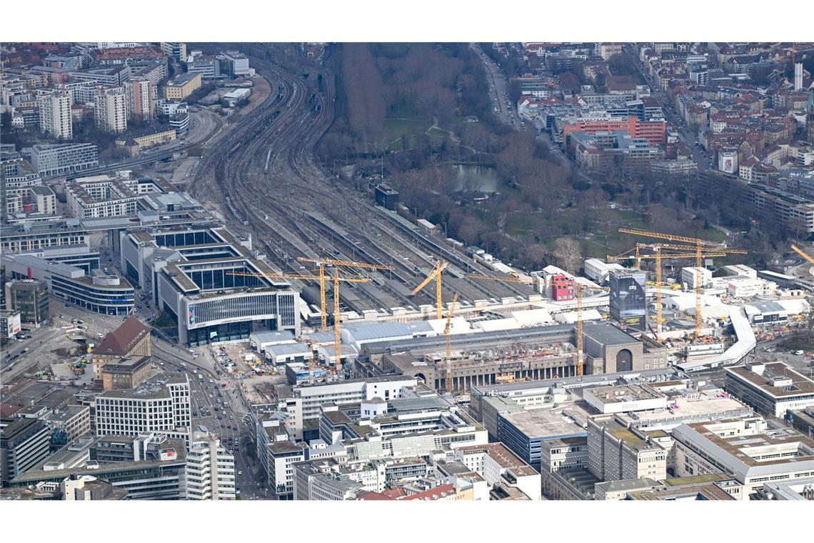 Die Bauarbeiten für Stuttgart 21 laufen seit 2010. (Archivbild)