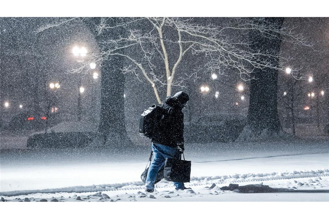 Die Behörden warnen seit Tagen vor einem der schwersten Winterstürme der letzten Jahre.