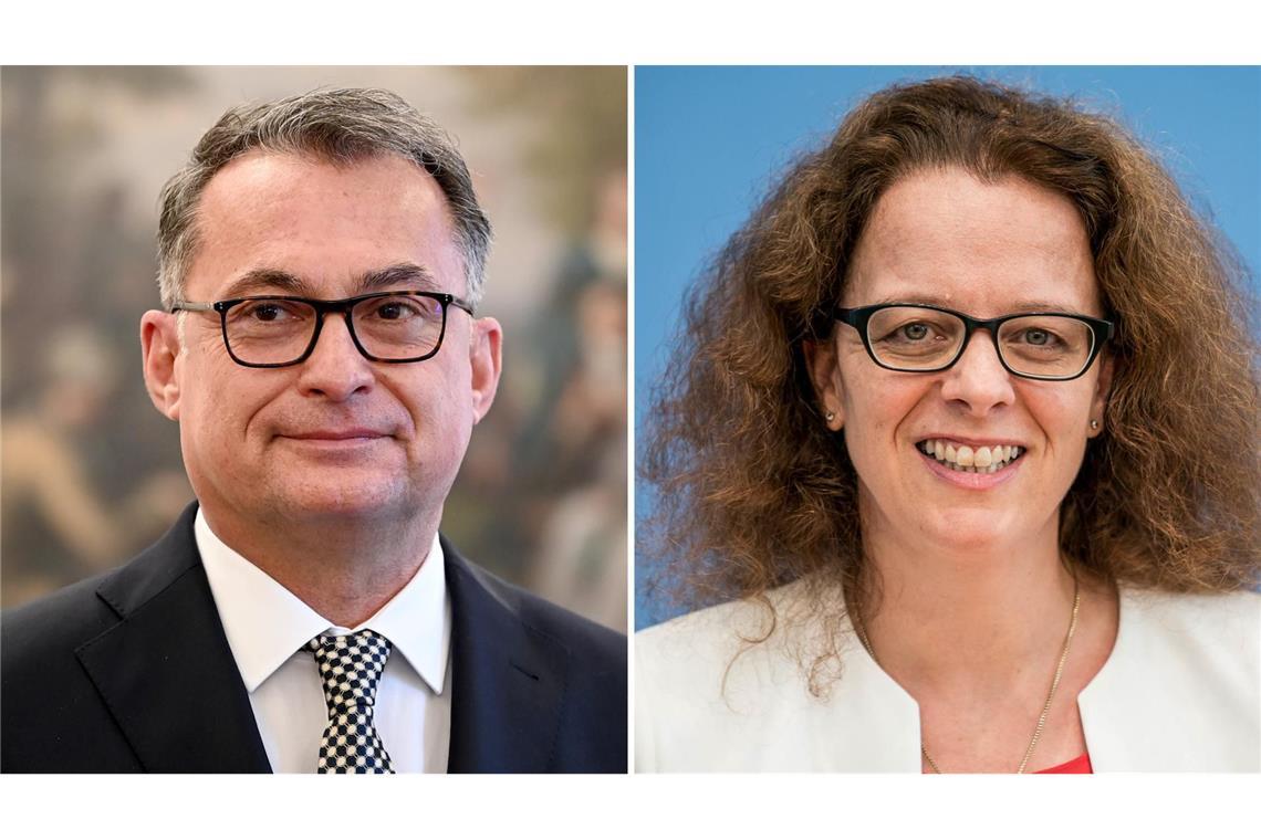 Die beiden deutschen Notenbanker Joachim Nagel und Isabel Schnabel zeigen Interesse am Chefposten der EZB.