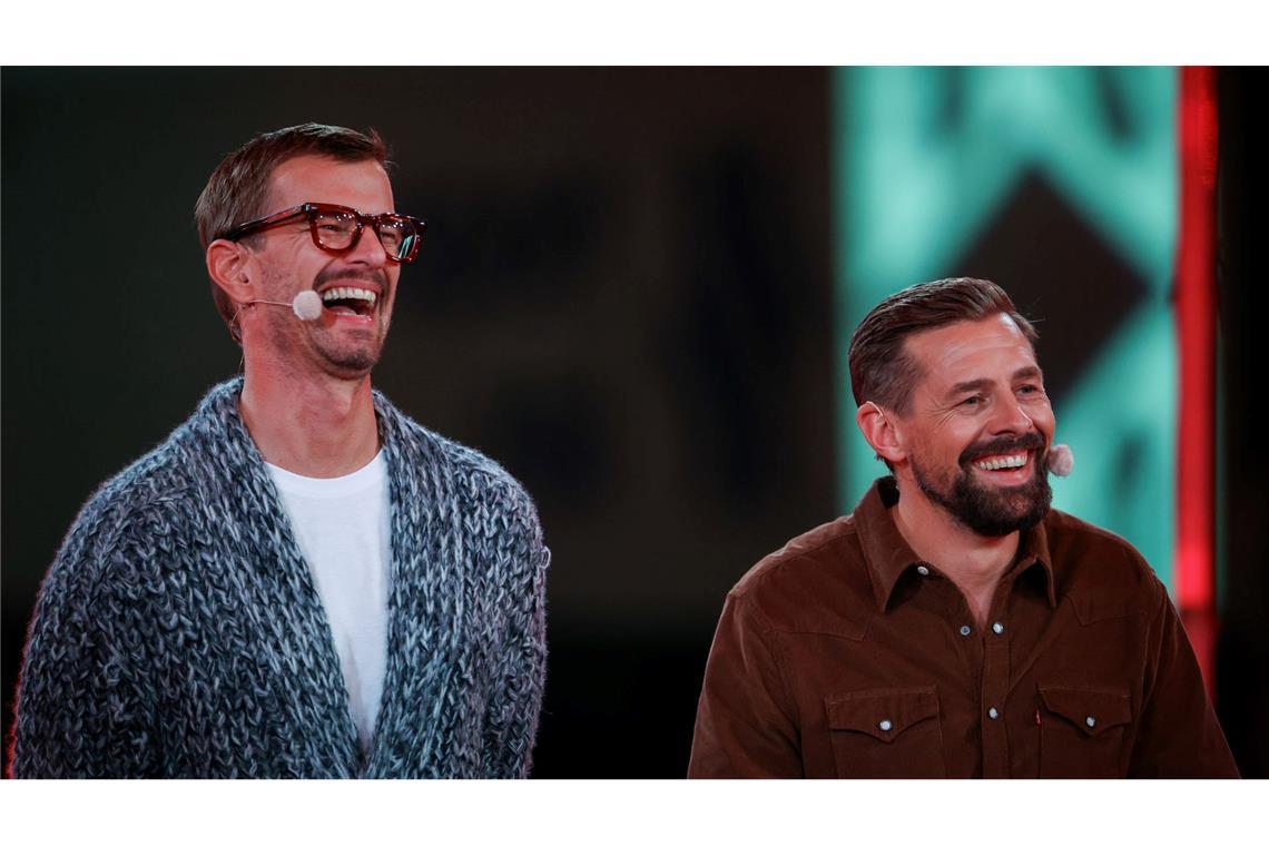 Die beiden Entertainer geben dieses Mal Menschen an der Front in der Ukraine Sendezeit. (Archivbild)