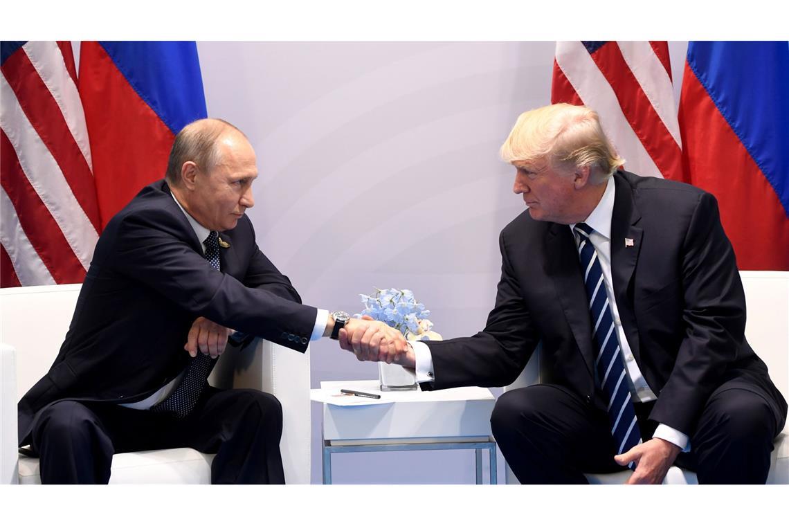 Trump spricht mit Putin über Ukraine - EU berät über Hilfen Die beiden Regierungschef planen ein Telefonat. (Archivbild)