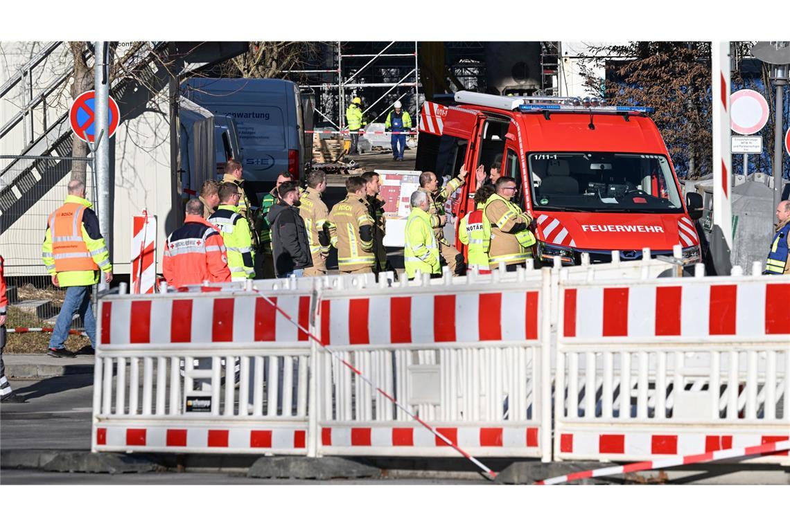 Explosion auf Bosch-Firmengelände – zwei Männer sterben Die beiden Toten waren laut Polizei Mitarbeiter einer externen Firma.