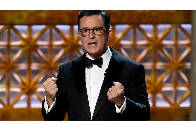 Die beliebte "The Late Show" von Stephen Colbert wird eingestellt. (Archivbild)