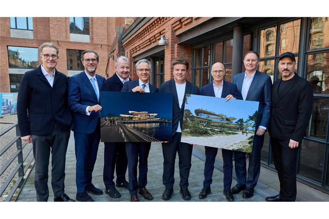 Die Beteiligten nach der Vorstellung.