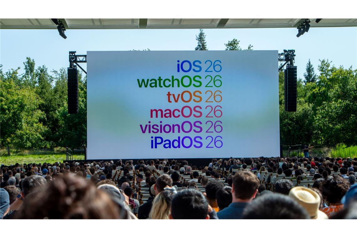 Apple setzt auf neue Software-Optik und mehr KI-Funktionen