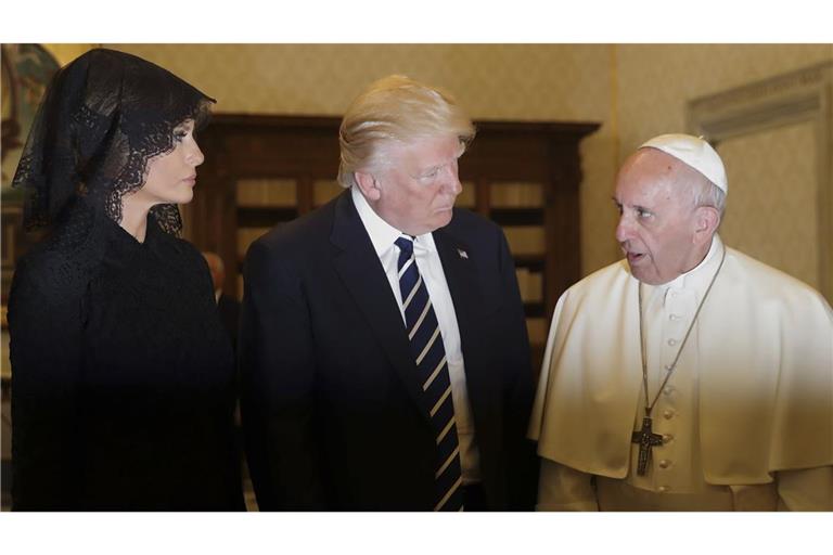 Die Beziehung zwischen Donald Trump und Papst Franziskus war geprägt von Konflikten und offenem Streit