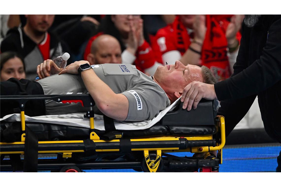 Nicht das Herz: Handball-Schiri kennt nun Ursache für K.o. Die Bilder wiederholen sich: Schon Ende Februar konnte Schiedsrichter Jesper Madsen das Spiel nicht beenden. Nun kennt er den Grund.