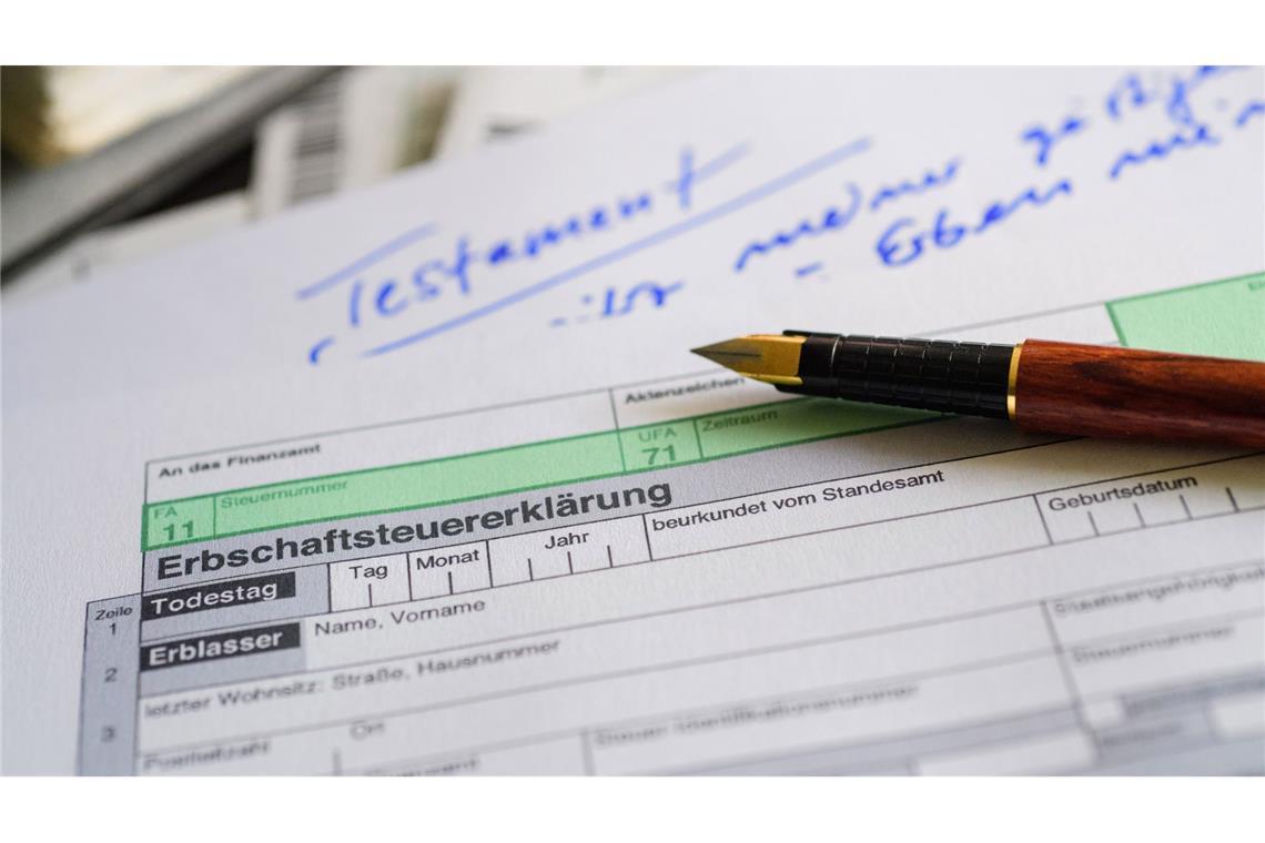 Die bisherige Erbschaftsteuer hat umfassende Ausnahmen. (Symbolbild)