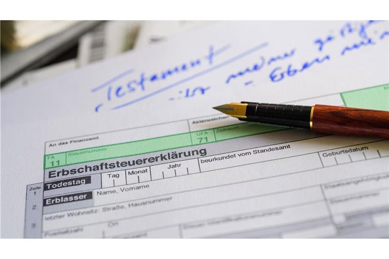 Die bisherige Erbschaftsteuer hat umfassende Ausnahmen. (Symbolbild)