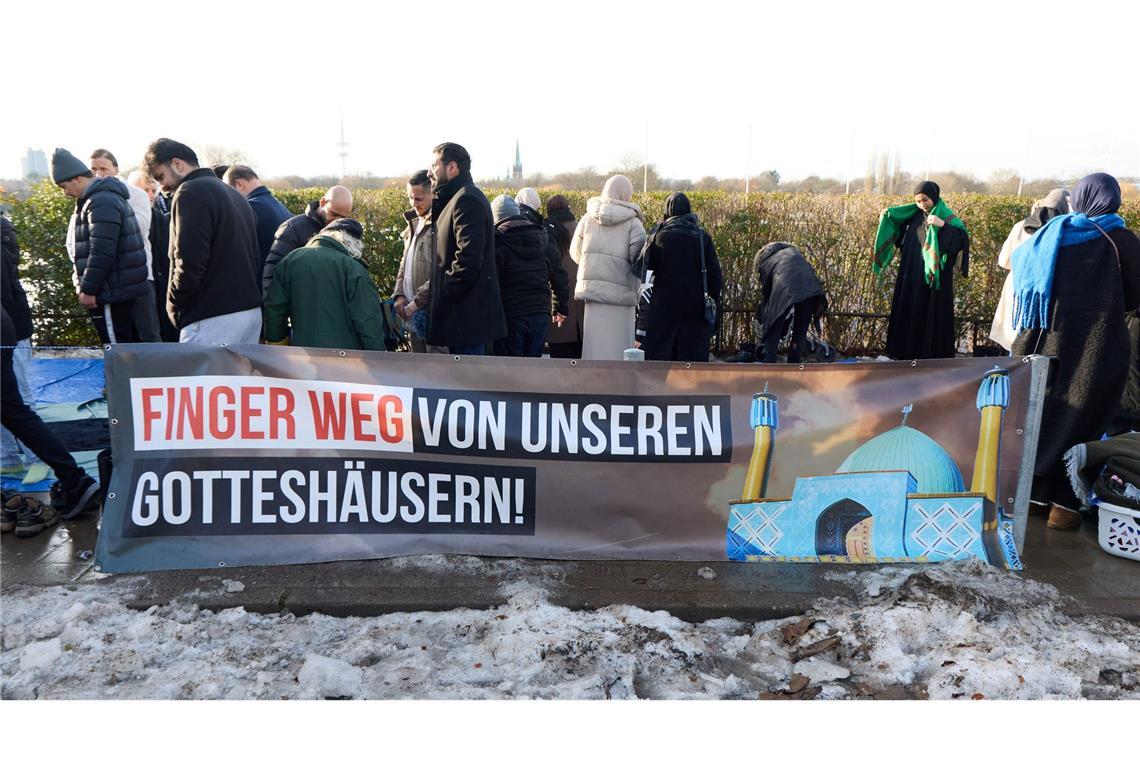 Die Blaue Moschee in Hamburg ist geschlossen. (Archivfoto)