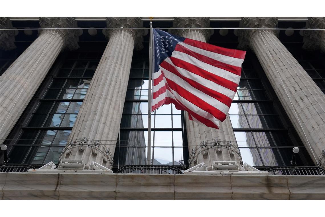 Die Börsen in New York stehen unter Druck (Archivbild)