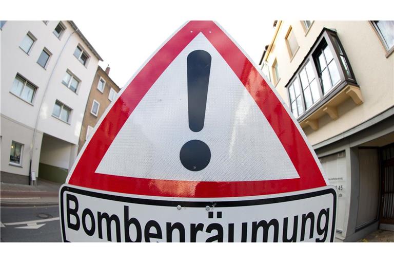 Die Bombe in Rastatt muss nicht gesprengt werden. (Symbolbild)