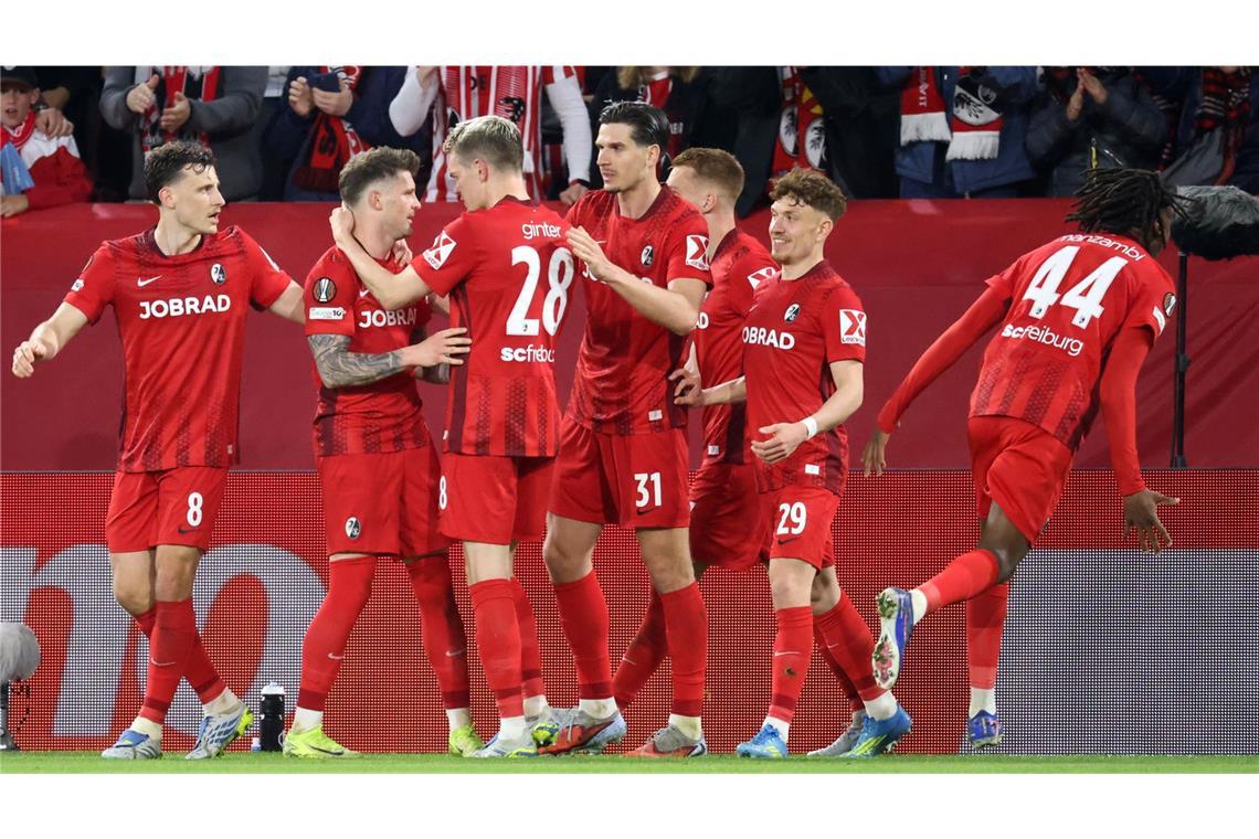 Die Breisgauer besiegten Sporting Braga im Halbfinal-Rückspiel der Europa League.