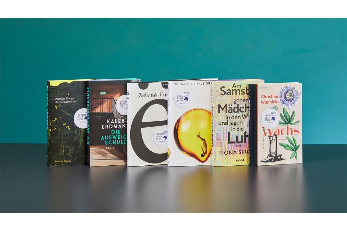 Die Bücher auf der Shortlist für den Deutschen Buchpreis stehen fest.