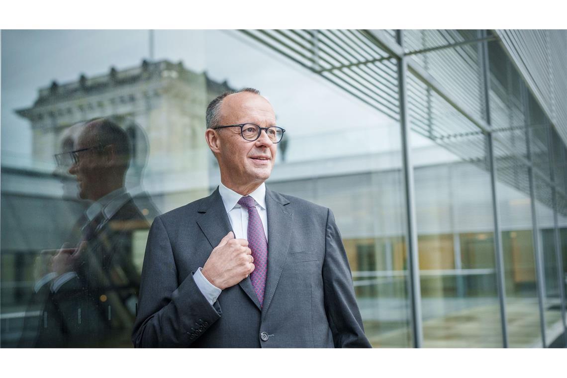 CDU und CSU wollen neuen Regierungsstil etablieren "Die Bürger wollen, dass das Land vernünftig regiert wird", sagt Friedrich Merz.