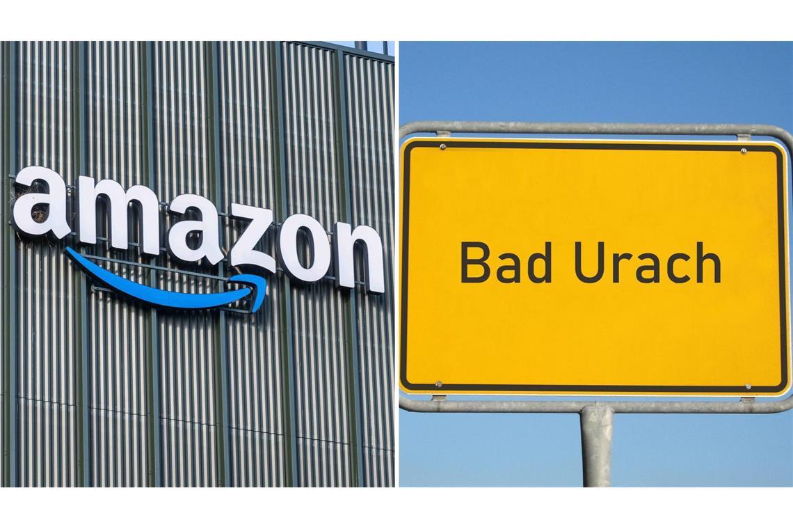 Die Bürgerinnen und Bürger in Bad Urach entschieden sich gegen ein Amazon-Verteilerzentrum in ihrer Stadt. (Symbolfotos)