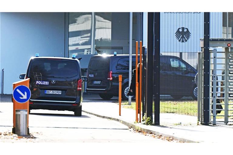 Die Bundesanwaltschaft lies den Mann nach Karlsruhe bringen. (Archivbild)