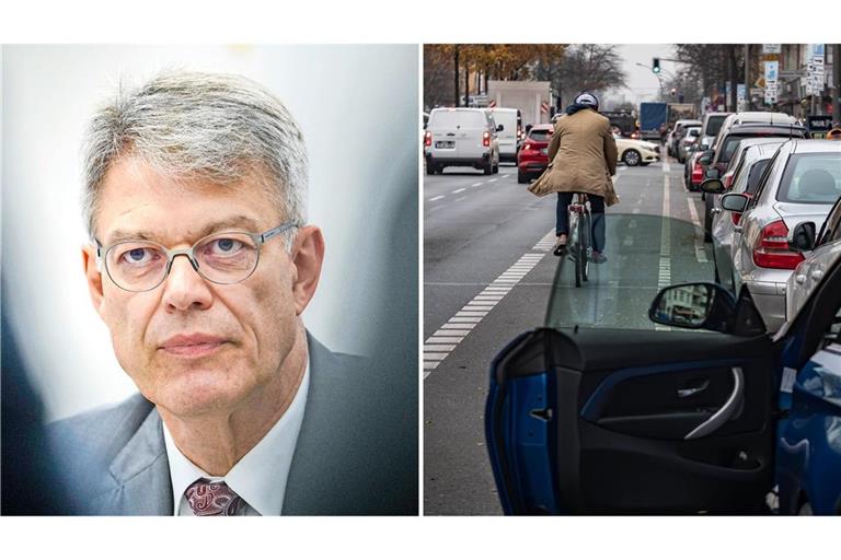 Die Bundesregierung um Verkehrsminister Patrick Schnieder (CDU) will unter anderem Radfahrer vor Dooring-Unfällen schützen.