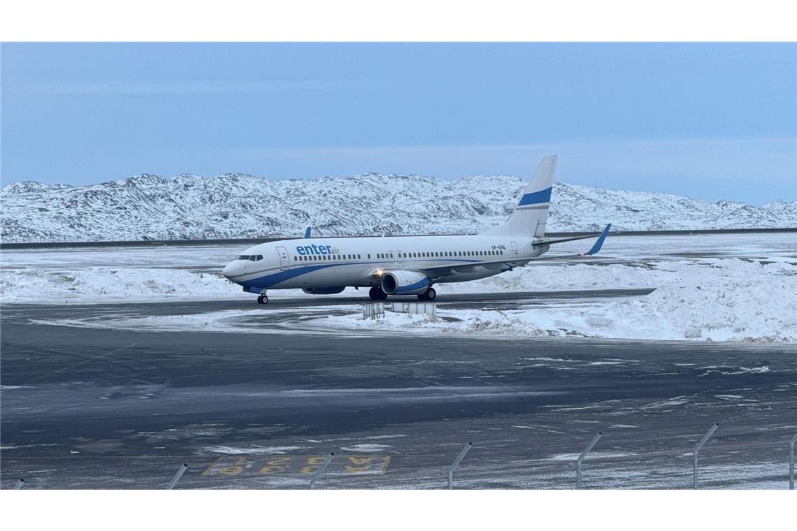 Die Bundeswehrsoldaten waren erst am Freitag auf Grönland gelandet.