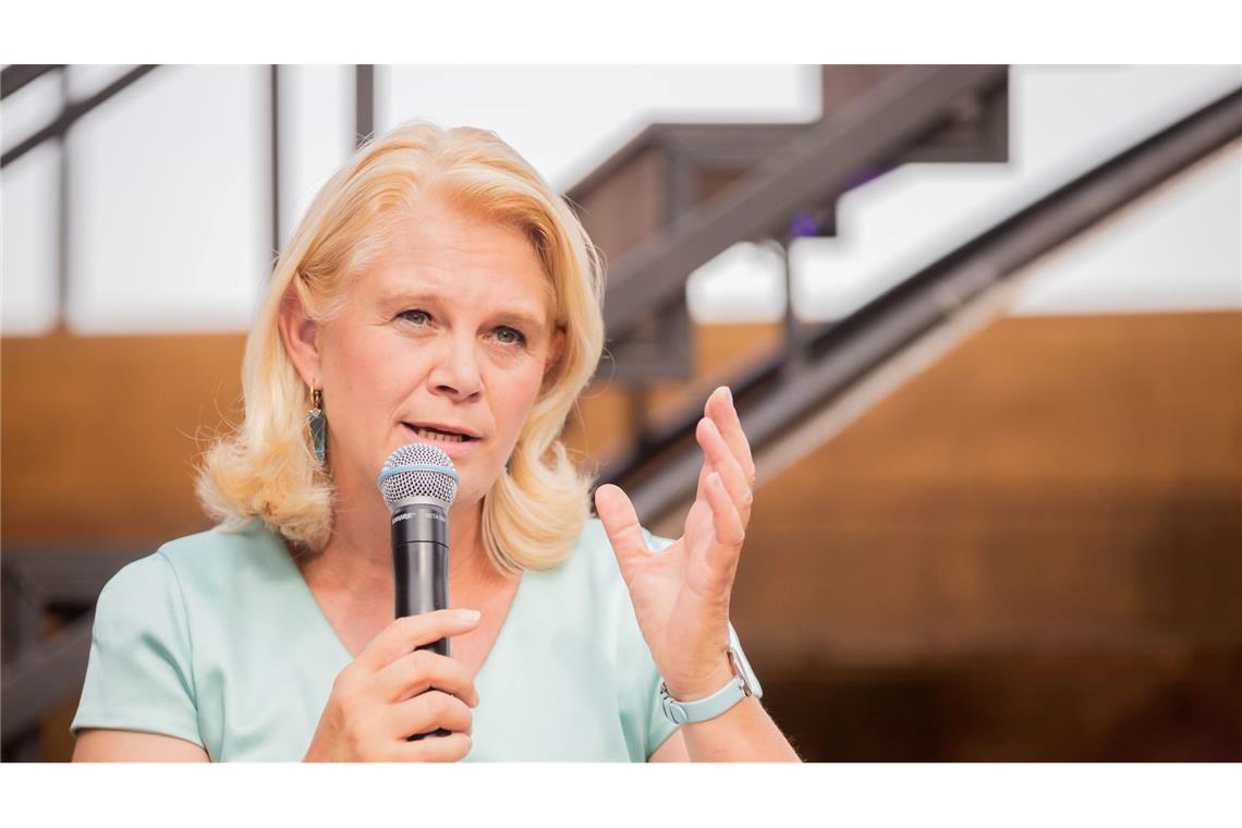 Die CDU-Bundestagsabgeordnete Saskia Ludwig hat an einer Veranstaltung einer rechten Denkfabrik in Ungarn teilgenommen. (Archivbild)