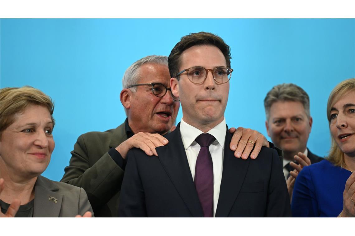 Die CDU mit Spitzenmann Manuel Hagel gewann zwar hinzu, blieb aber hinter den Grünen zurück.