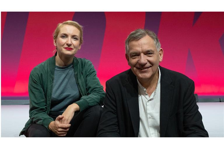 Die Co-Vorsitzenden der Linken, Ines Schwerdtner und Jan van Aken, müssen den Zulauf zur Linken ordnen.