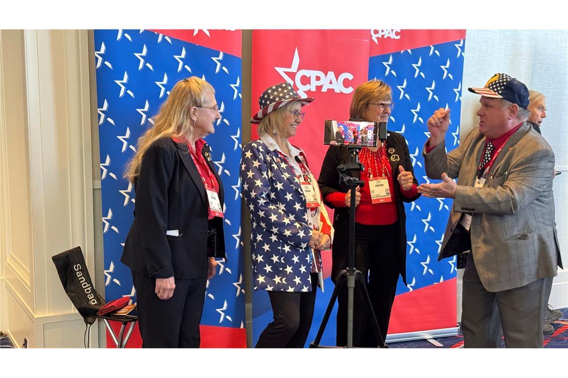 Trump-Fans machen Front gegen Selenskyj und Europa Die CPAC gilt als Klassentreffen der Trump-Fans.