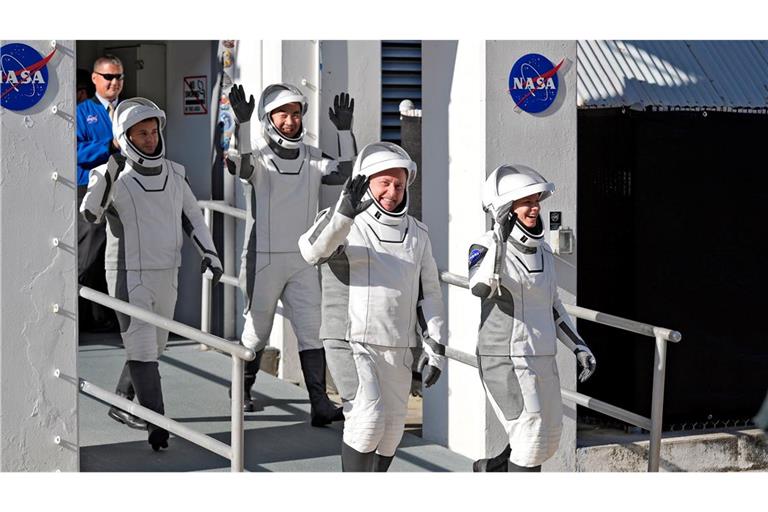 Die "Crew 11" war vorzeitig zurück zur Erde geholt worden. (Archivfoto)