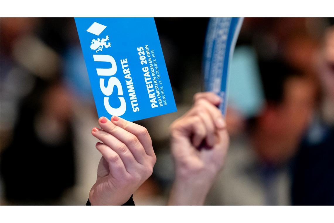 Die CSU hat etwas gegen befestigte Flaschendeckel,