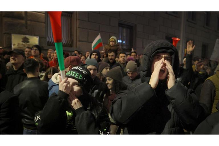 Die Demonstranten fordern eine faire Neuwahl.