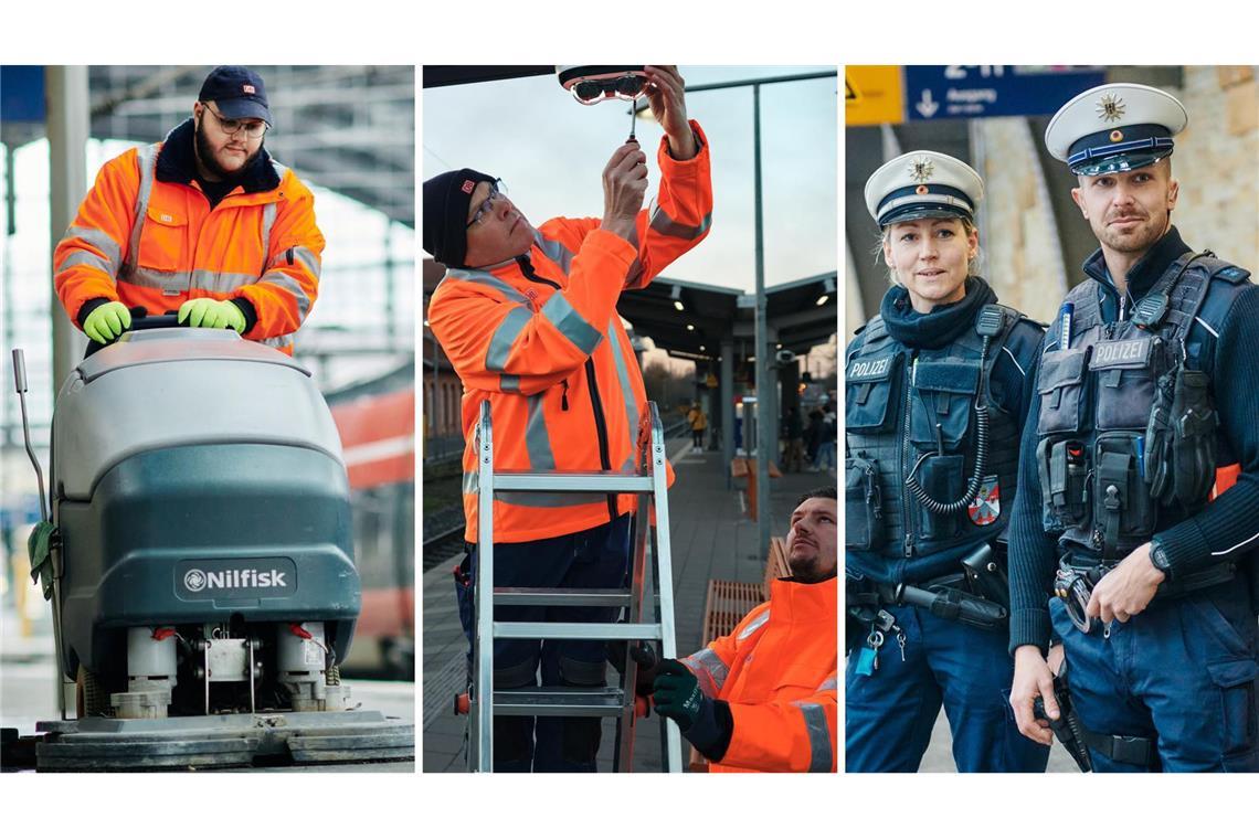 Die Deutsche Bahn will Bahnhöfe zu sicheren und sauberen Orten machen.