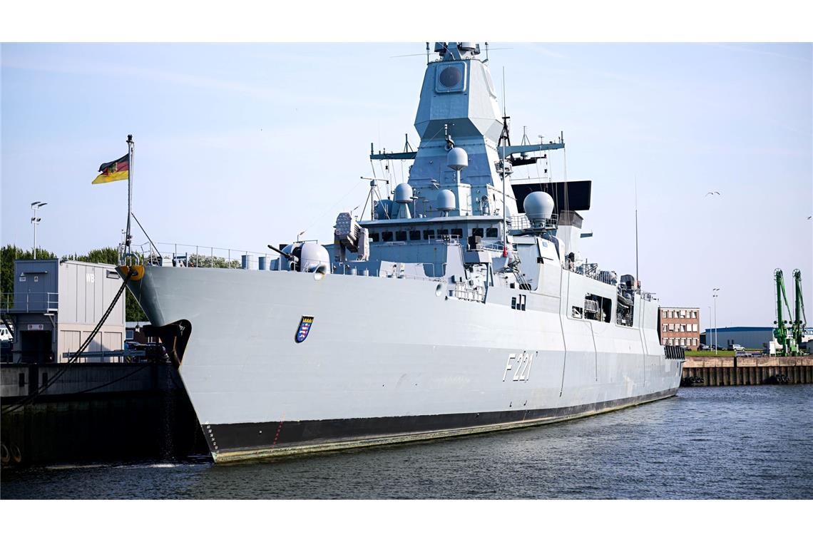 Die deutsche Fegatte war für die EU-Militärmission "Aspides" im Roten Meer im Einsatz. Kürzlich hat es laut Auswärtigem Amt dort einen Vorfall mit chinesischer Beteiligung gegeben.