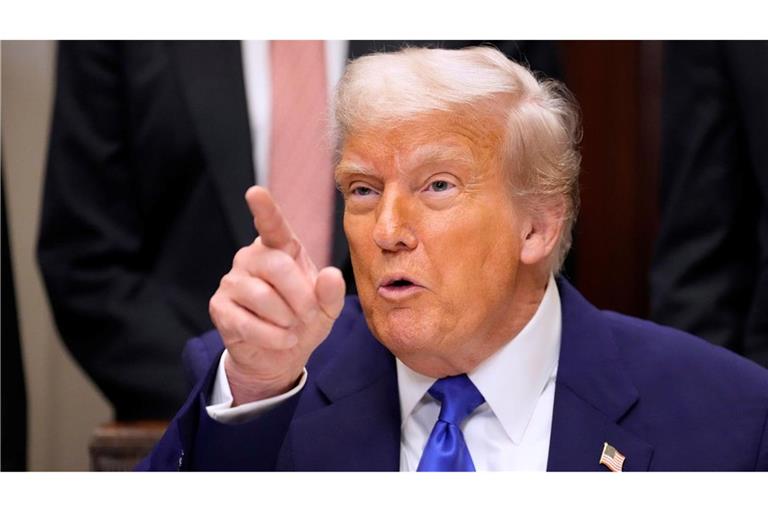 Die deutsche Gründerbranche setzt auf ausländische Talente - und die USA, wo Donald Trump für Turbulenzen sorgt (Archivbild).