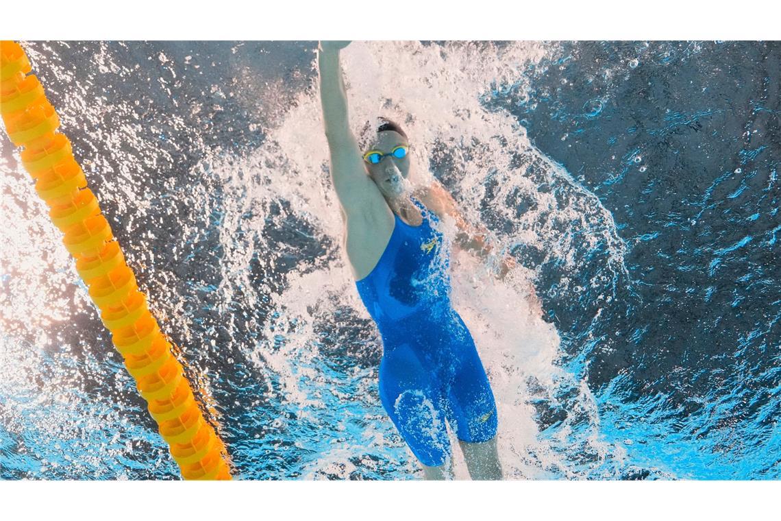 Die deutsche Schwimmerin Isabel Gose wurde über 400 Meter Freistil Europameisterin auf der Kurzbahn. (Archivbild)