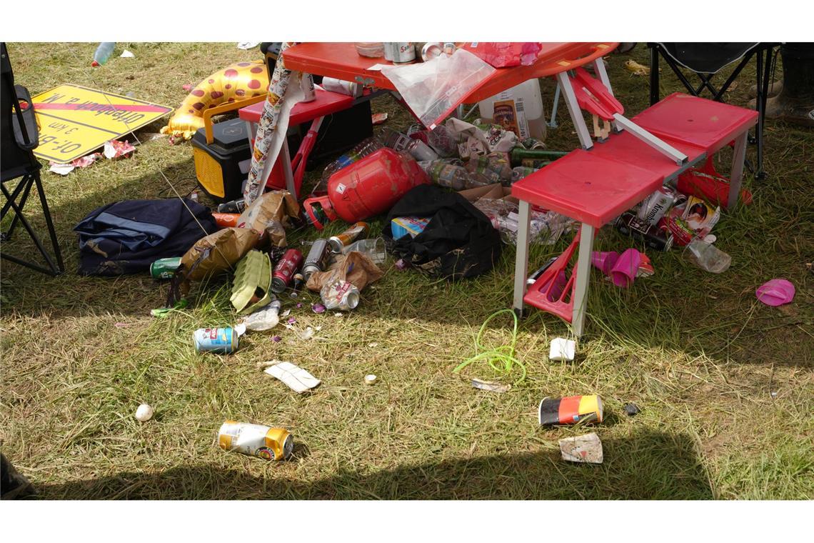 Die Deutsche Umwelthilfe kritisiert große Musikfestivals für ihr Müllmanagement.
