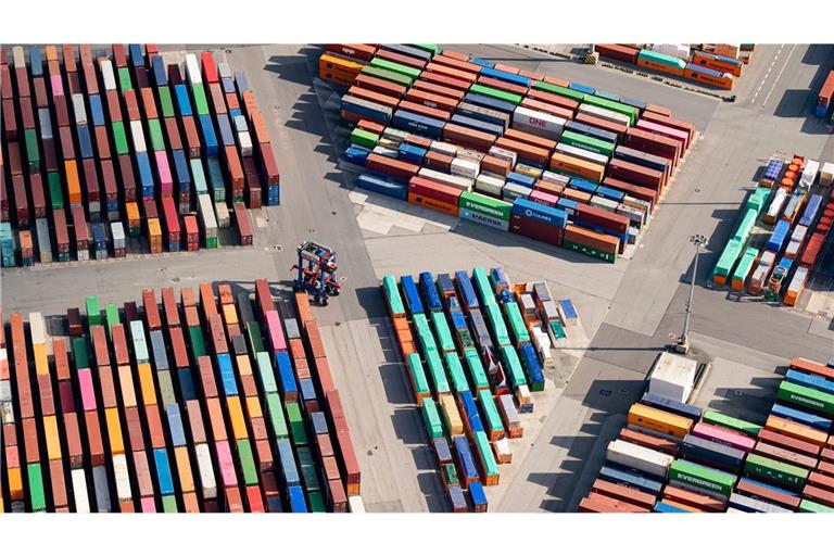 Die deutsche Wirtschaft wächst weniger stark als erwartet.