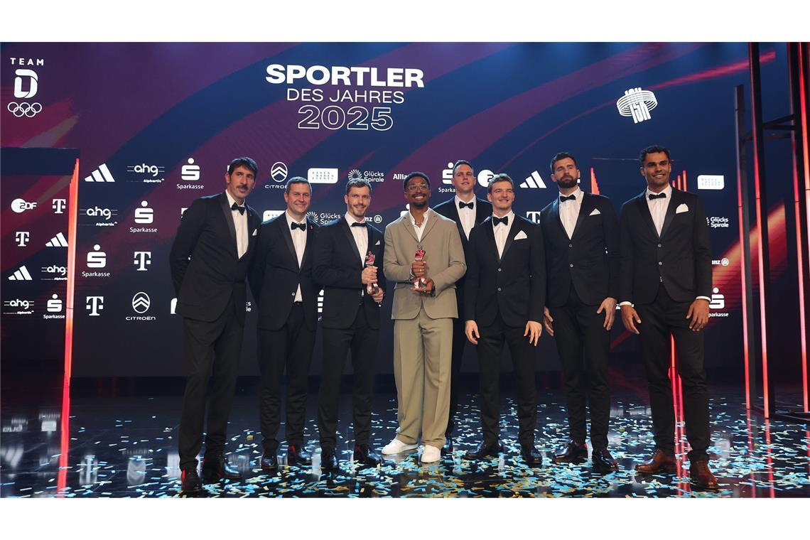 Die deutschen Basketballer sind die Mannschaft des Jahres 2025.