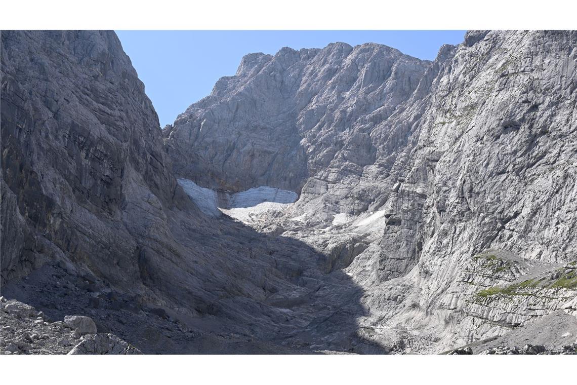 Die deutschen Gletscher sind stark zurückgegangen - wie hier der Blaueisgletscher. (Illustration)