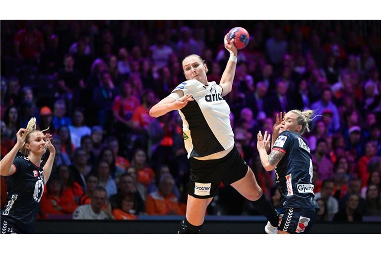 Die deutschen Handballerinnen haben das Finale knapp verloren.