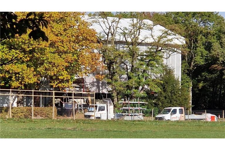 Die Dienstvilla des Ministerpräsidenten von Baden-Württemberg wird zurzeit modernisiert.