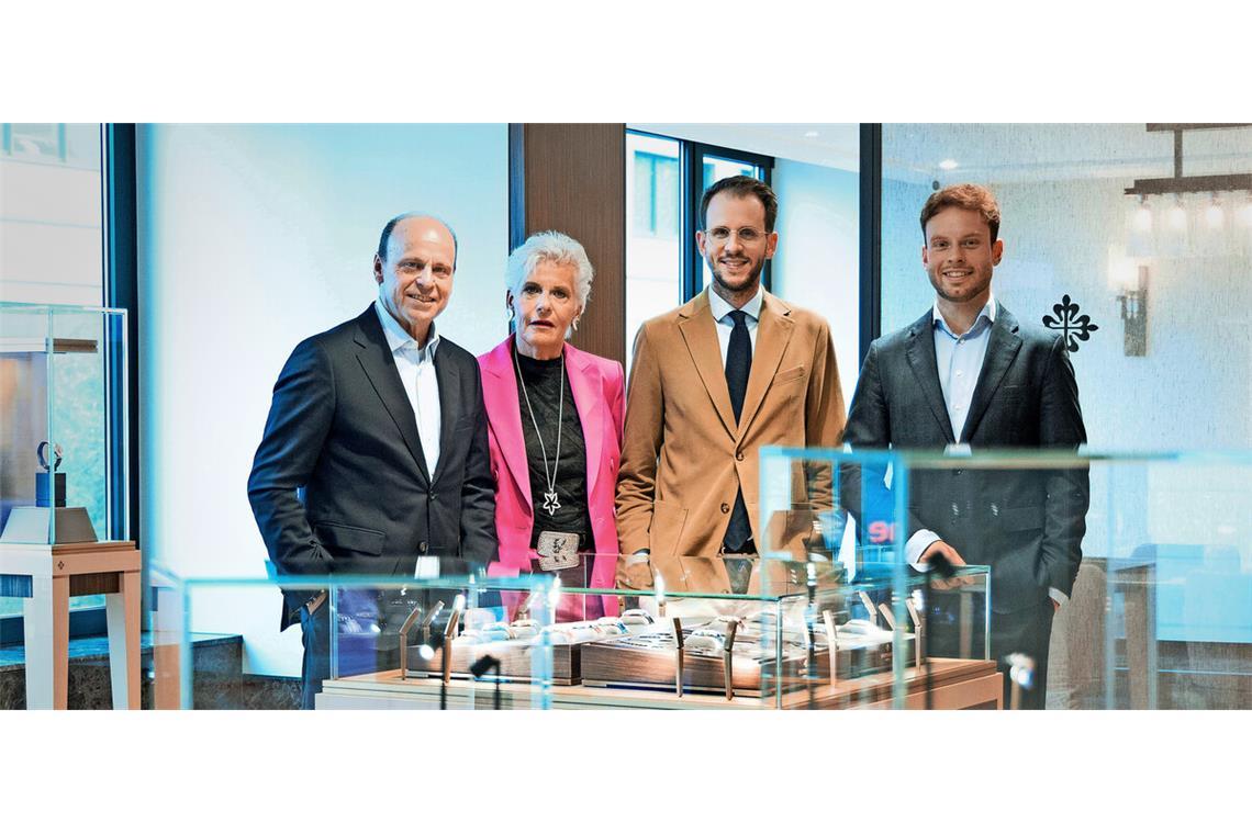 Wie Kutter mit Luxus erfolgreich wurde Die dritte und vierte Generation im Familienunternehmen (von links): Jochen Möhrle, seine Schwester Monika Kaden, Alexander Kaden und Felix Möhrle