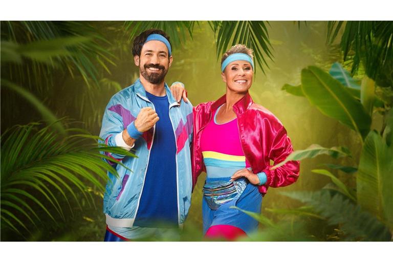 Die Dschungelcamp-Moderatoren Jan Köppen und Sonja Zietlow.