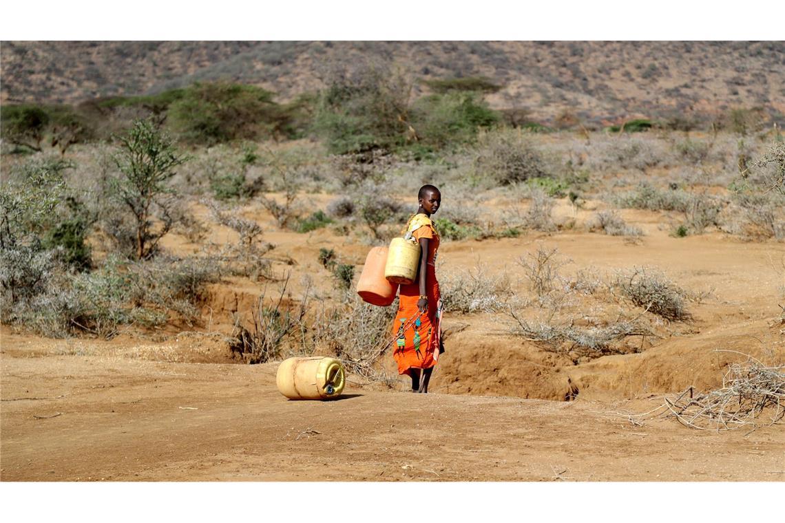 Die Dürreperioden in Regionen von Kenia verschlimmern sich aufgrund des Klimawandels. (Illustration)
