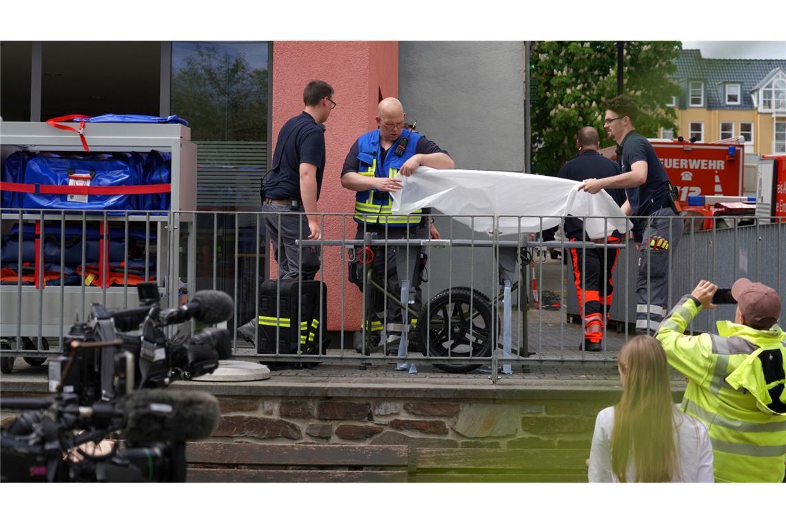 Geiselnahme in Bankfiliale in Sinzig - "Kein normaler Tag"