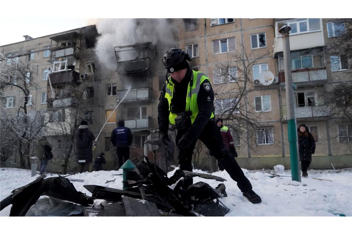 Die Energieversorgung in Charkiw ist genauso schwer beschädigt wie in Kiew.