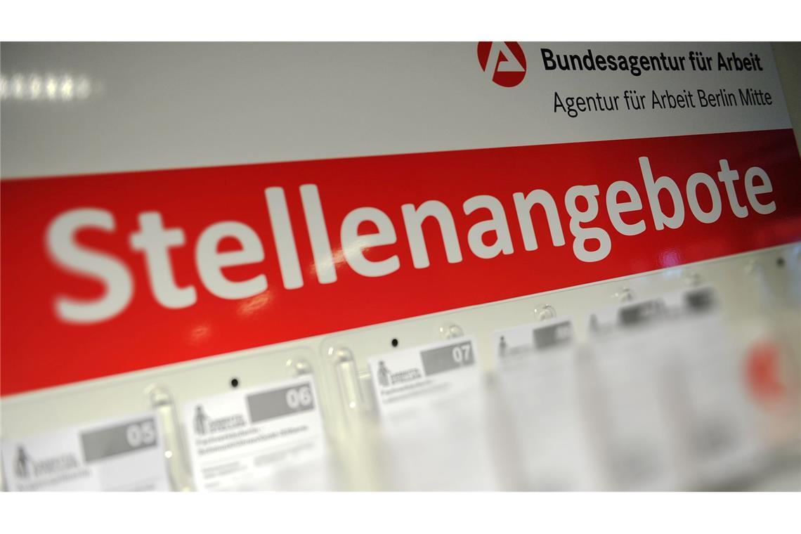 Die Entwicklung auf dem Arbeitsmarkt bleibt verhalten (Archivbild).
