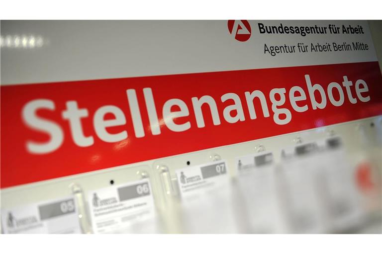 Die Entwicklung auf dem Arbeitsmarkt bleibt verhalten (Archivbild).