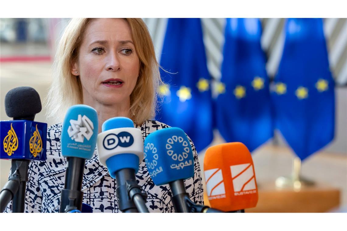 Die EU-Außenbeauftragte Kallas glaubt, Putin sei nicht an Gesprächen interessiert. (Archivbild)