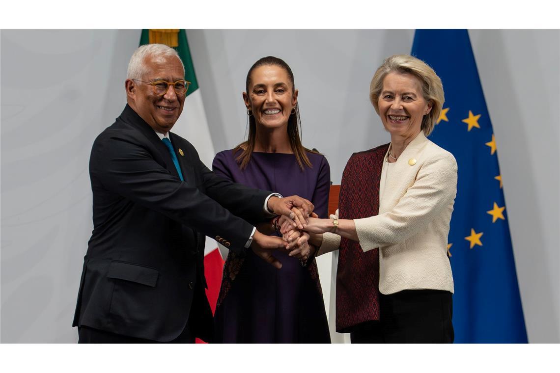 Die EU und Mexiko setzen auf mehr Zusammenarbeit als Antwort auf geopolitische Turbulenzen.