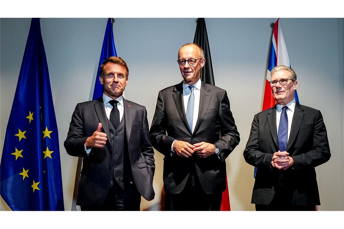 Die europäischen Unterstützer der Ukraine stärken ihr den Rücken gegen Moskau wie Washington. (Archivbild)